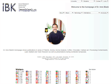 Tablet Screenshot of imreblank.ch